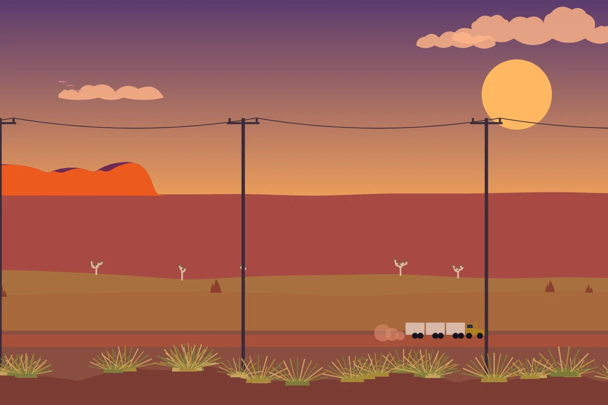 Paysage Outback