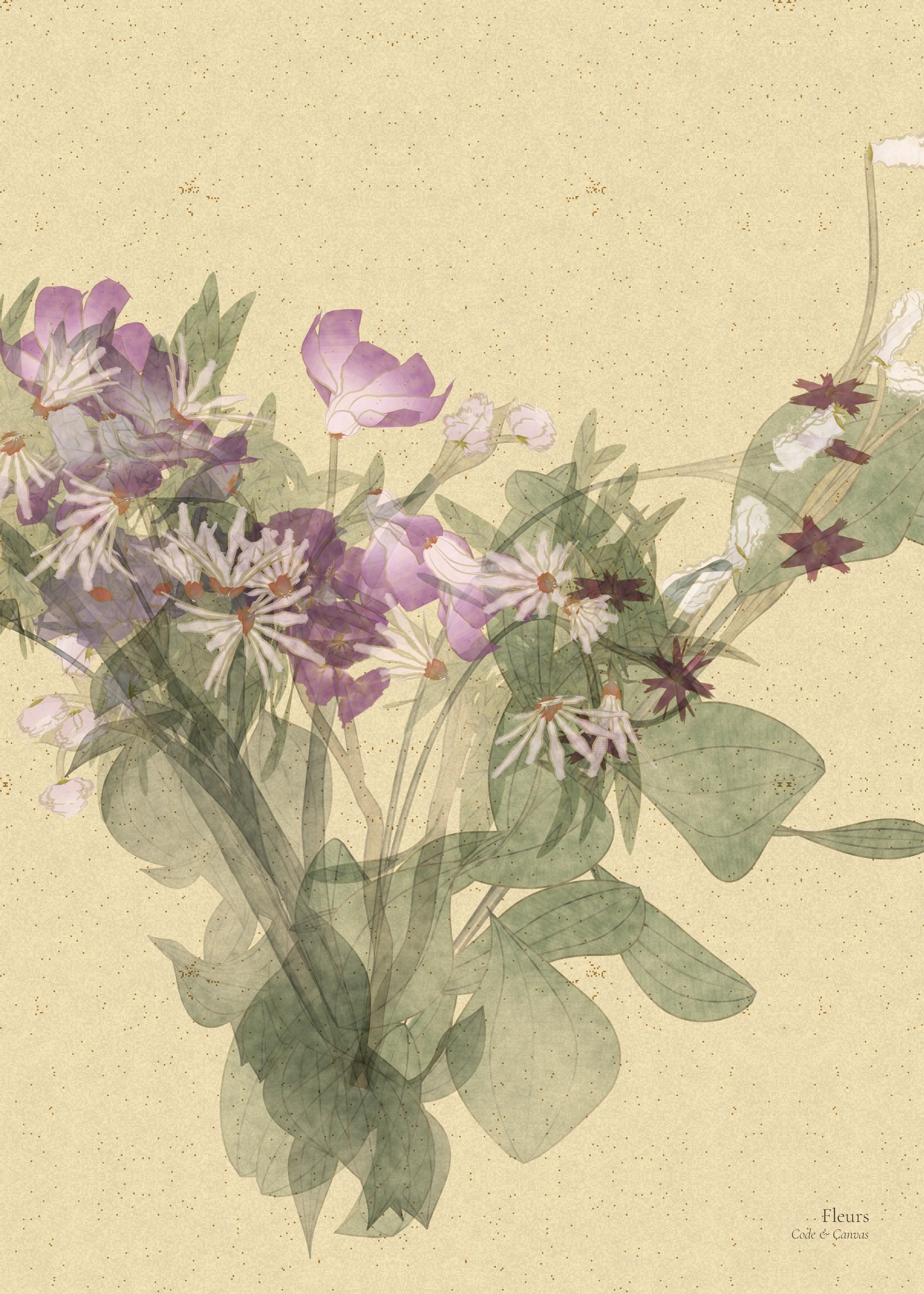 Fleurs, collection Fleurs
