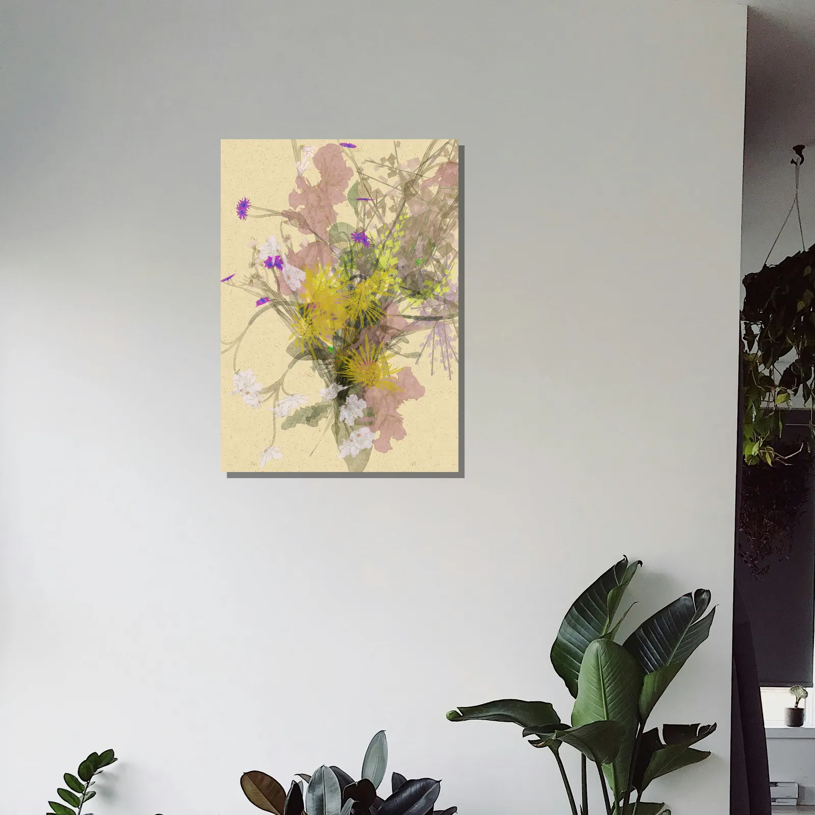 Mélancolie, collection Fleurs, en situation