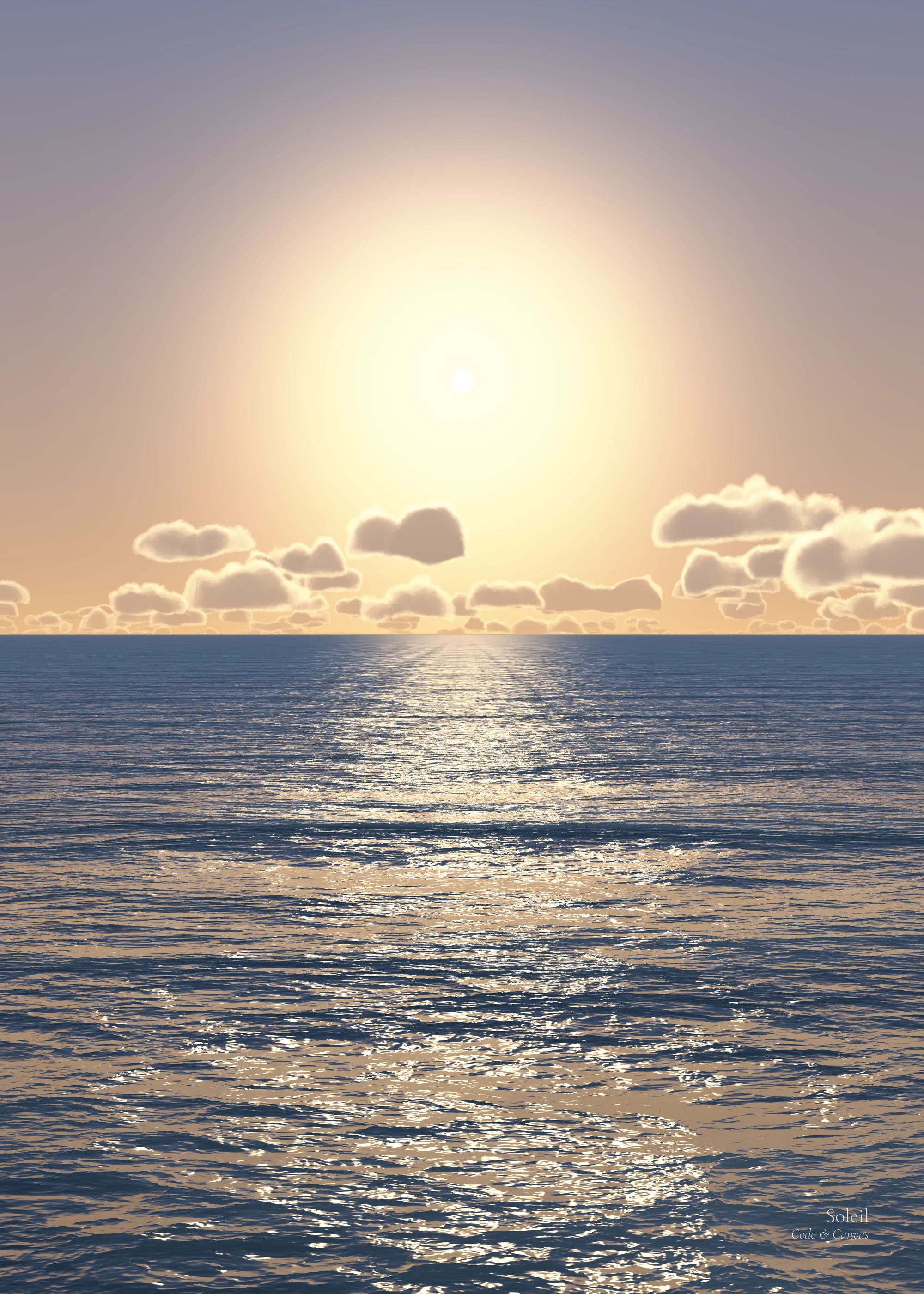 Soleil, collection Océan
